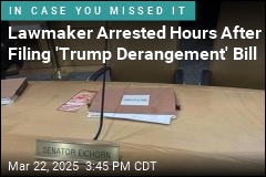 &#39;Trump Derangement&#39; State Senator Arrested