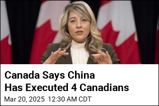 China Has Executed 4 Canadians This Year