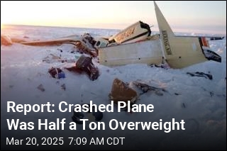 Report: Crashed Plane Was Half a Ton Overweight