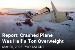 Report: Crashed Plane Was Half a Ton Overweight