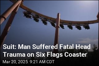 Suit: Man Suffered Fatal Head Trauma on Six Flags Coaster