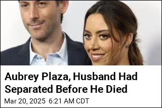 Aubrey Plaza, Husband Had Separated Before He Died