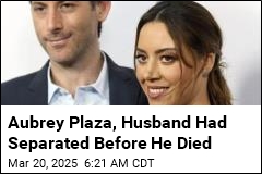 Aubrey Plaza, Husband Had Separated Before He Died