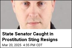 State Senator Caught in Prostitution Sting Resigns