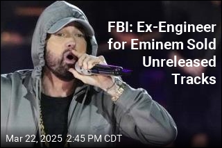 Ex-Employee Charged With Leaking Work of Eminem