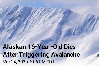 Alaskan 16-Year-Old Dies After Triggering Avalanche