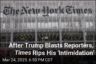 Newspaper Answers Trump &#39;Intimidation Tactics&#39;