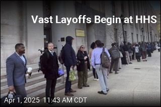 Vast Layoffs Begin at HHS