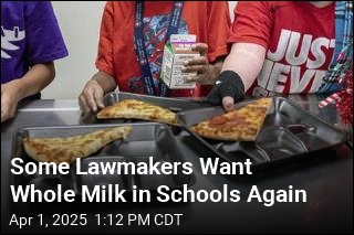 Some Lawmakers Want Whole Milk in Schools Again