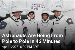 SpaceX Flight Is First to Travel Over Poles