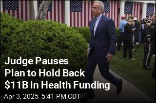 Judge Pauses Plan to Hold Back $11B in Health Funding