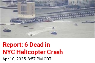 Report: 6 Dead in NYC Helicopter Crash