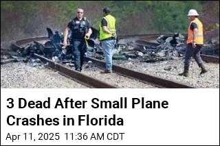 3 Dead After Small Plane Crashes in Florida