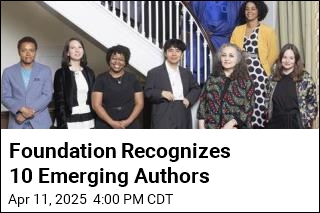 Foundation Recognizes 10 Emerging Authors