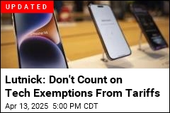 Trump Excludes Some Electronics From Tariffs