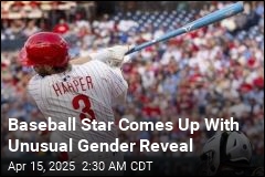 Bryce Harper Announces 4th Child With Blue Bat Reveal