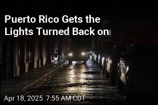 Lights Come Back on in Puerto Rico