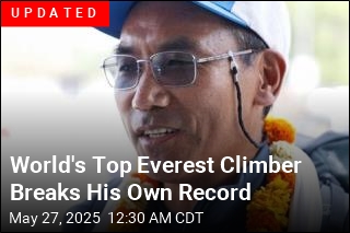 World&#39;s Top Everest Climber Is Going Back Up