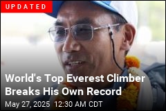 World&#39;s Top Everest Climber Is Going Back Up