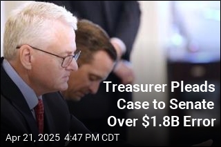 Treasurer Pleads Case to Senate Over $1.8B Error