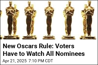 Oscar Voters Must Watch All Nominees Under New Rules