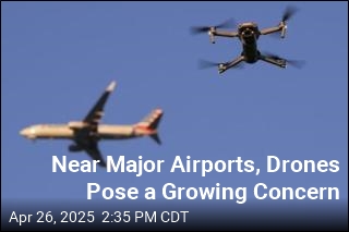 Most Near-Misses With Planes Now Involve Drones
