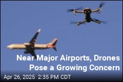 Most Near-Misses With Planes Now Involve Drones