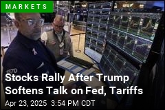 Stocks Rally After Trump Softens Talk on Fed, Tariffs