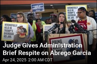 Judge Gives Administration Brief Respite on Abrego Garcia
