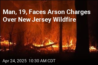 Arson Charges Spring From New Jersey Wildfire