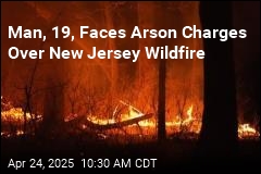 Arson Charges Spring From New Jersey Wildfire