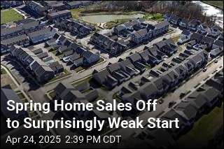 Spring Home Sales Off to Surprisingly Weak Start