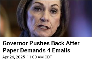 Iowa Governor Sues Paper Over Withheld Emails