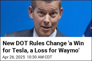 New DOT Rules Change &#39;a Win for Tesla, a Loss for Waymo&#39;
