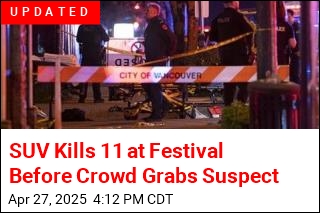 SUV Kills 9 at Festival Before Crowd Grabs Suspect