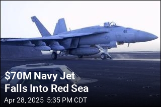 $70M Navy Jet Falls Into Red Sea