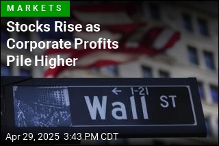 Stocks Rise as Corporate Profits Pile Higher