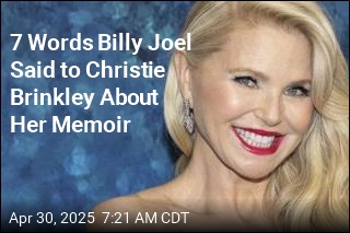7 Words Billy Joel Said to Christie Brinkley About Her Memoir