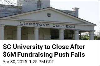 SC University to Close After $6M Fundraising Push Fails