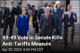 49-49 Vote in Senate Kills Anti-Tariffs Measure