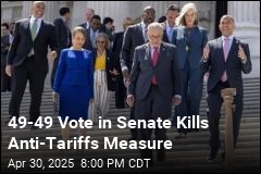 49-49 Vote in Senate Kills Anti-Tariffs Measure