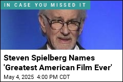 Steven Spielberg Names the Best American Movie Ever