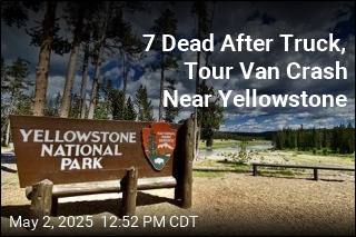 7 Dead After Truck, Tour Van Crash Near Yellowstone