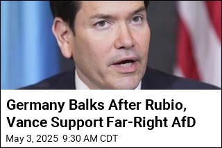 Rubio Slams German Foreign Ministry, Boosts Far-Right Party