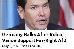Rubio Slams German Foreign Ministry, Boosts Far-Right Party