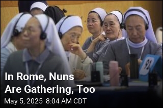 In Rome, Nuns Are Gathering, Too