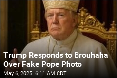 Trump on Fake Pope Photo: &#39;Catholics Loved It&#39;