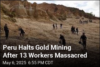 Peru Halts Gold Mining After Gang Kills 13 Workers