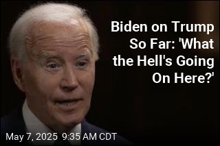 Biden on Trump&#39;s First 100 Days: Nothing &#39;Triumphant&#39;