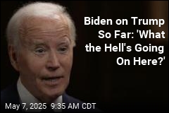Biden on Trump&#39;s First 100 Days: Nothing &#39;Triumphant&#39;
